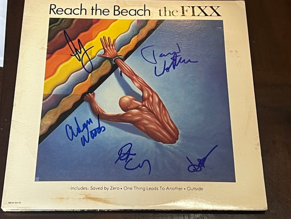 The Fixx FULL BAND Signed Autographed Vintage Reach the Beach - Etsy