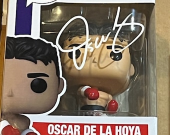 Oscar De La Hoya Signed Autographed Funko Pop