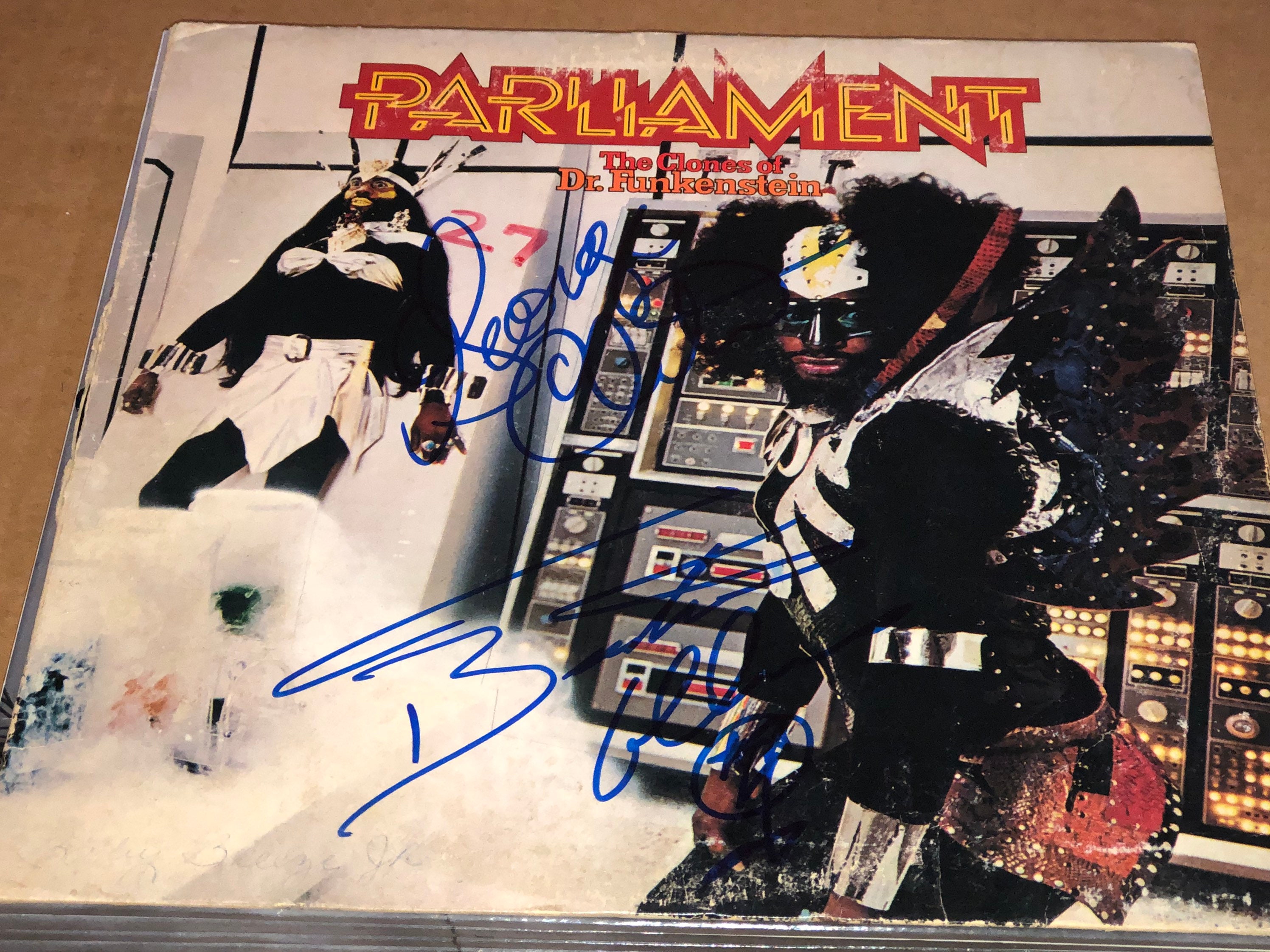 Clinton & Bootsy Collins Dual Signed Autographed Etsy