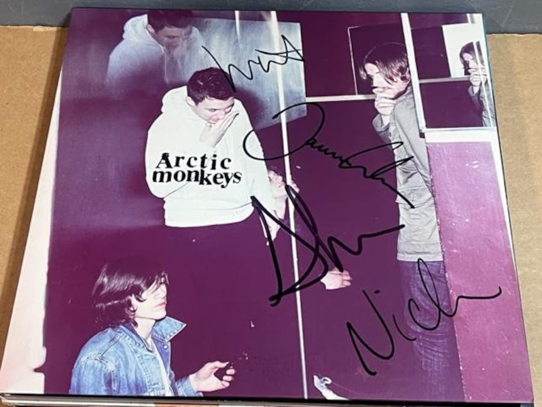 Disco de vinilo firmado Arctic Monkeys -  México