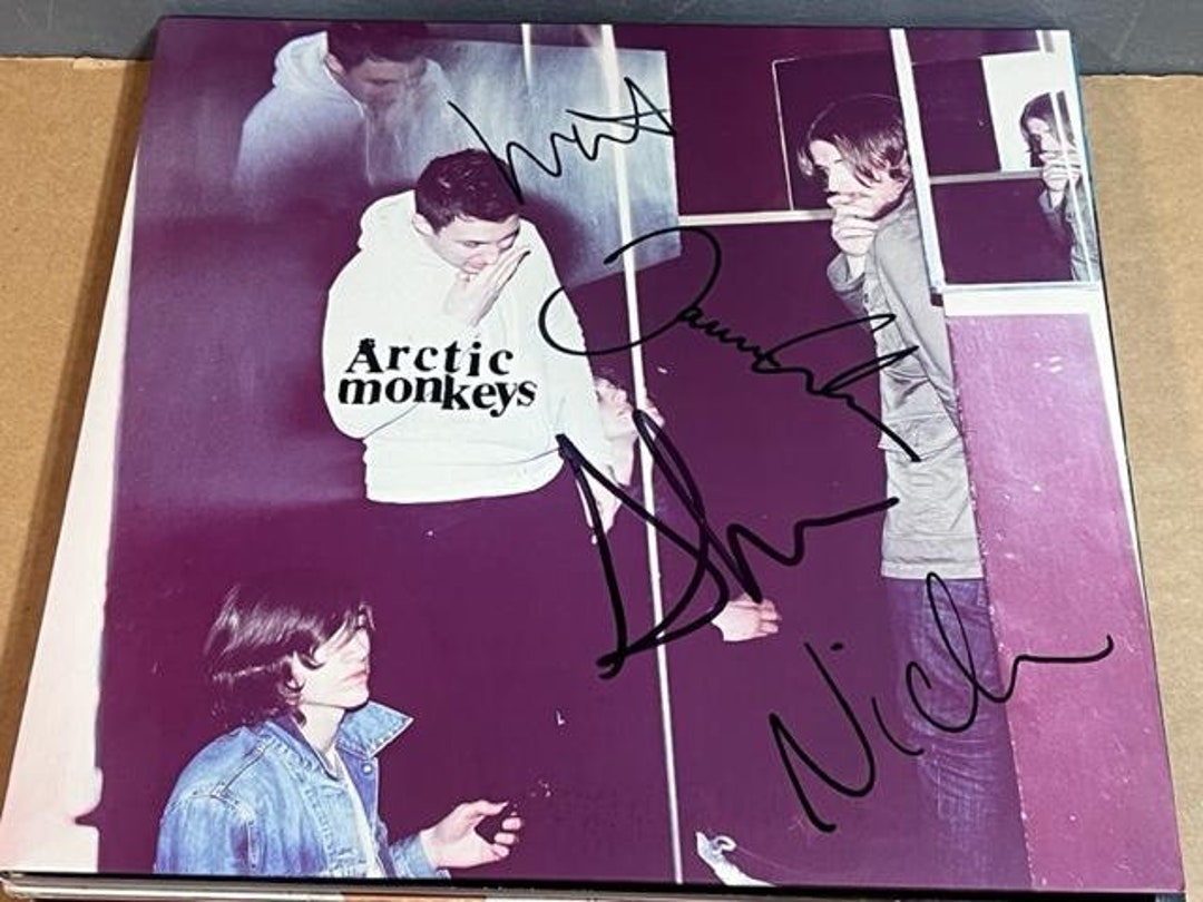 Arctic Monkeys FULL BAND Signed Autographed Humbug Record Album LP Etsy
