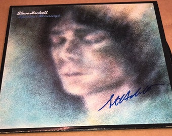 Steve Hackett signé autographié important débuts album LP GENESIS