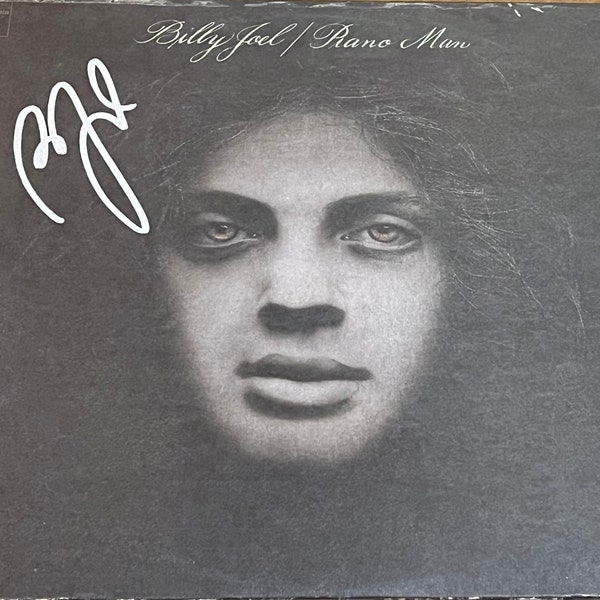 BILLY JOEL Signed Autographed Vintage Piano Man Record Album LP