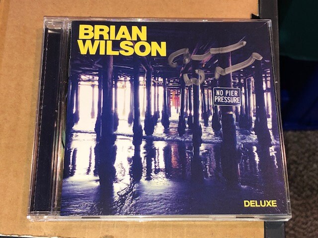 Brian Wilson Autographed/signed CD No Pier Pressure 