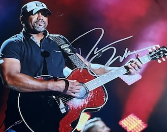 Darius Rucker Autographed Signed 11x14 Color Photograph Hootie & The Blowfish