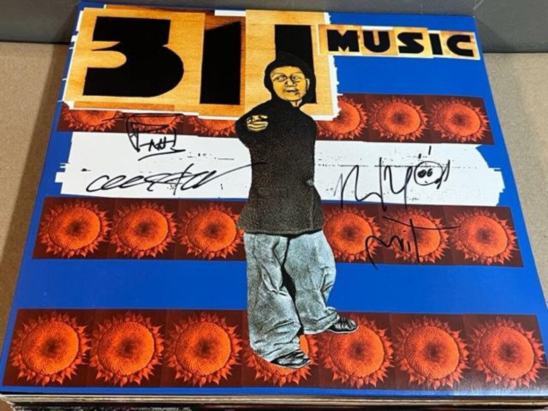311 FULL BAND Signed Autographed Music Record Album LP Nick Hexum - Etsy