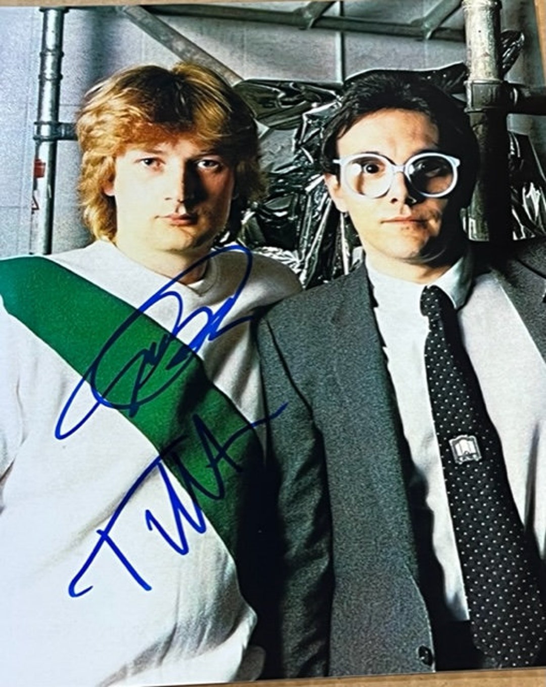 Trevor Horn & Geoff Downes Dual Signed THE BUGGLES 8x10 Photograph - Etsy  Finland