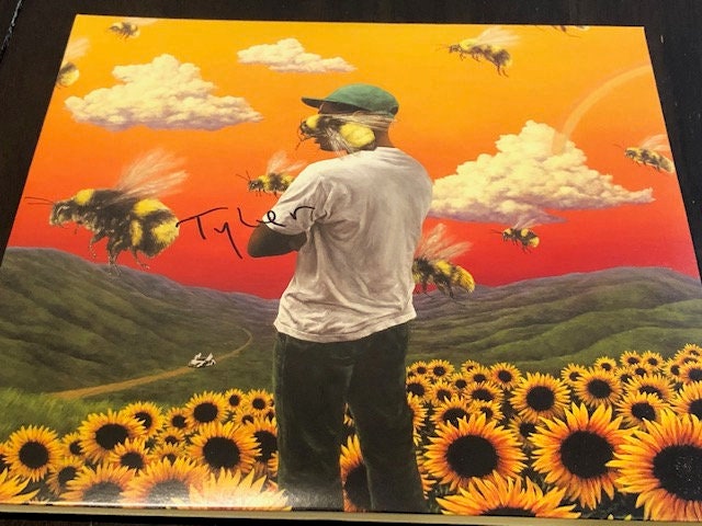 Tyler The Creator Signed Autographed Flower Boy Record Album | Etsy