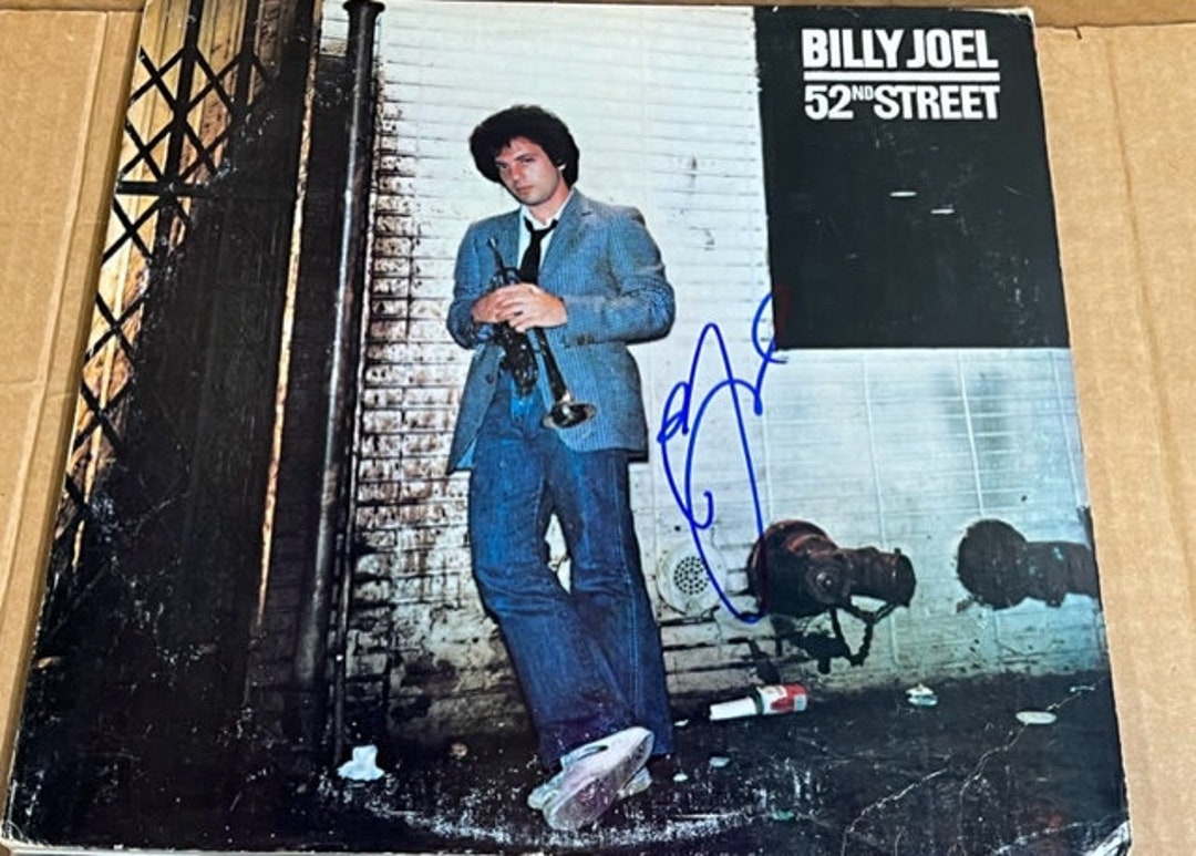 BILLY JOEL Signed Autographed Vintage 52nd Street Record Album LP