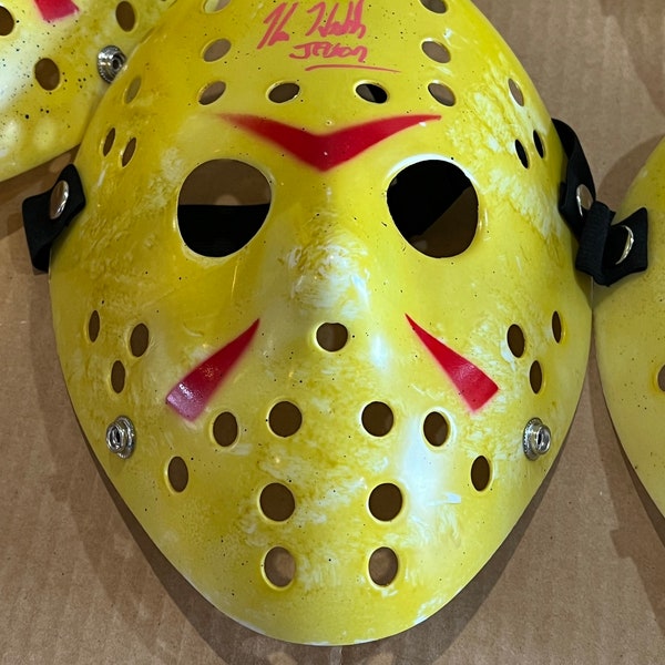 KANE HODDER Signed Autographed Full Size Jason Voorhees Replica Mask Friday The 13th