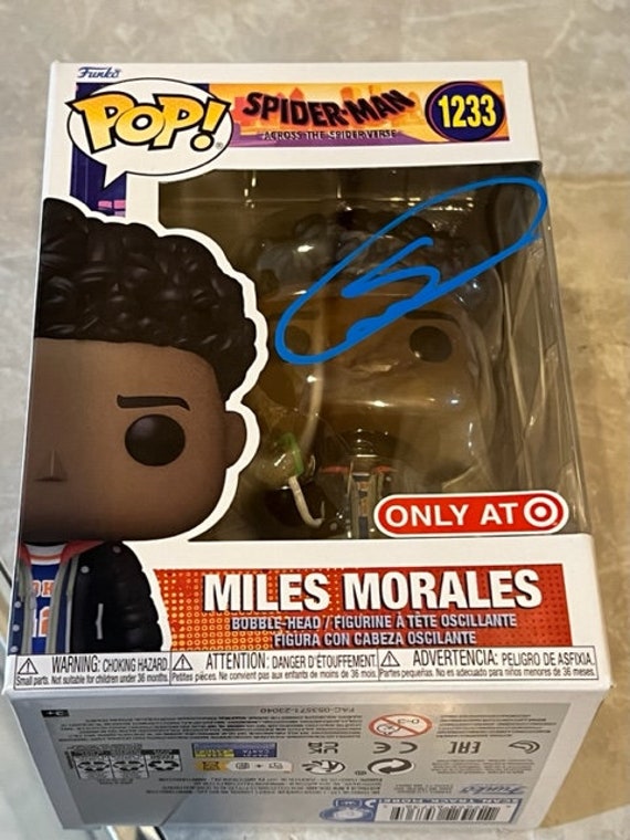 SHAMEIK MOORE Signed Autographed SPIDERMAN Miles Morales Funko Pop