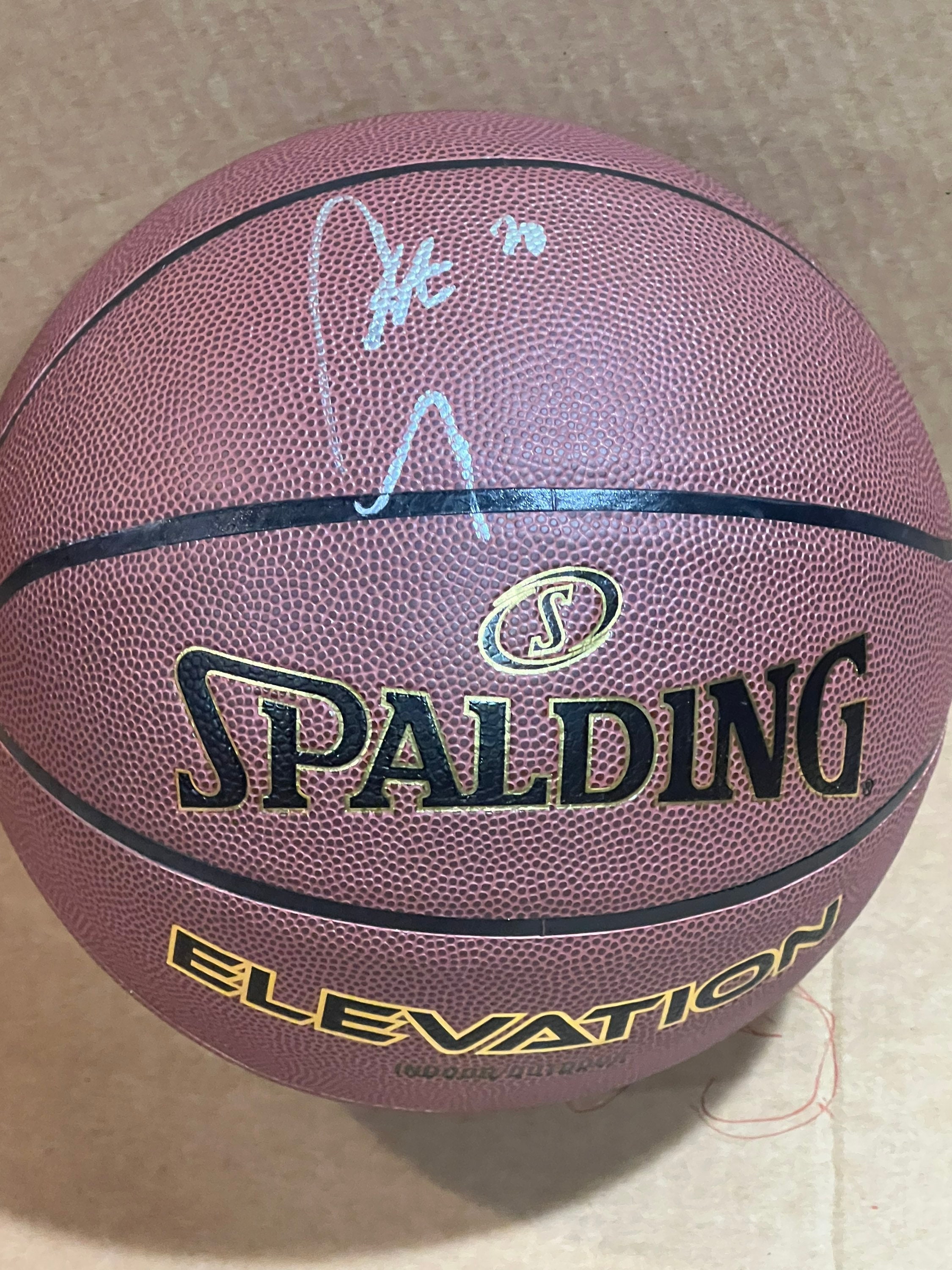 Stephen Curry Signed Basketball Golden State Warriors COA Steph Autograph