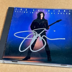 JOE SATRIANI Signed Autographed Engines of Creation CD Booklet 