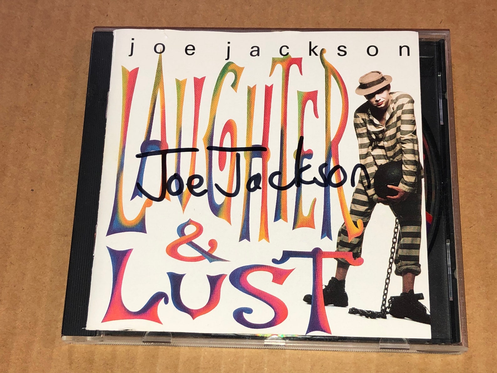 JOE JACKSON Signed Autographed Laughter And Lust CD Booklet Etsy
