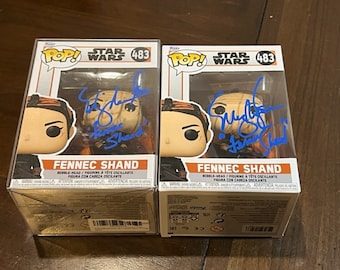 Ming Na Wen Signed Autographed STAR WARS Fennec Shand Funko Pop