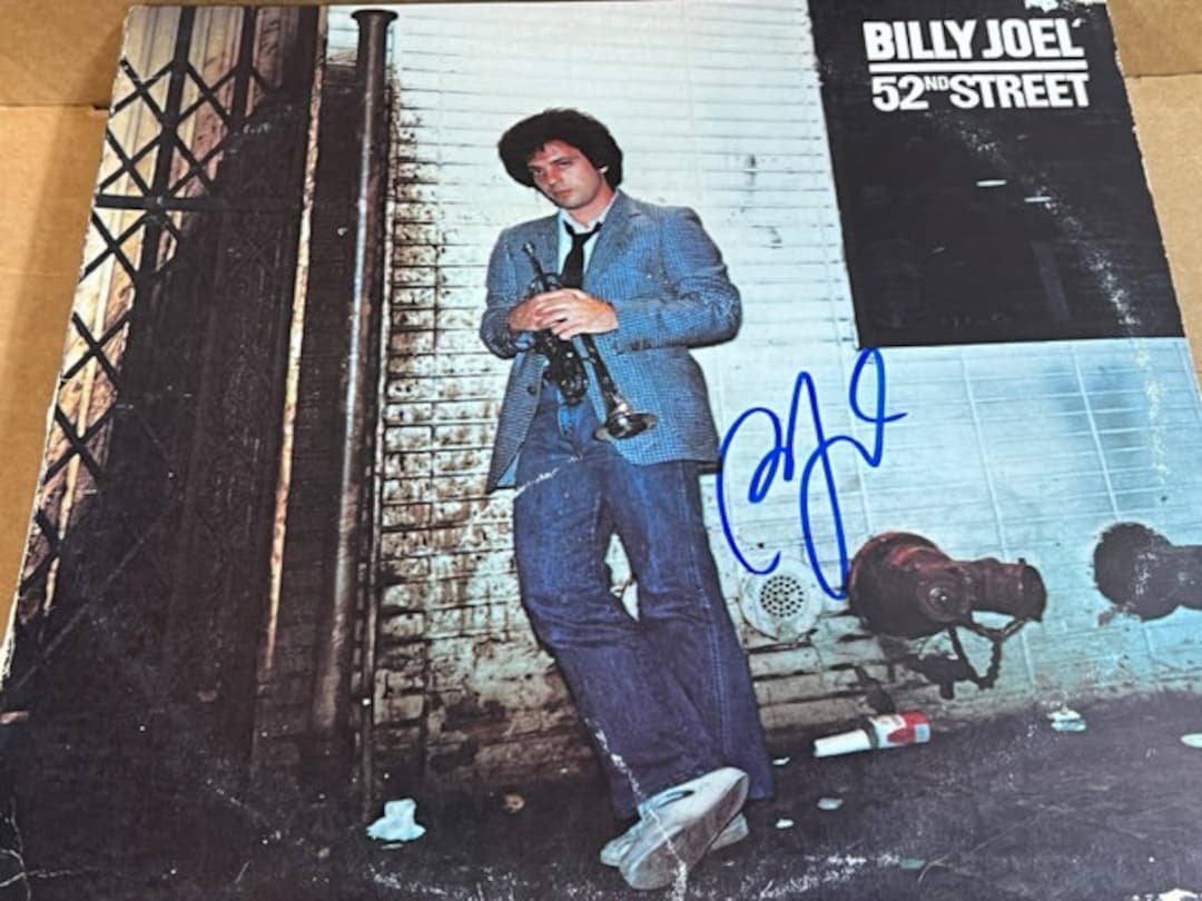 BILLY JOEL Signed Autographed Vintage 52nd Street Record Album LP