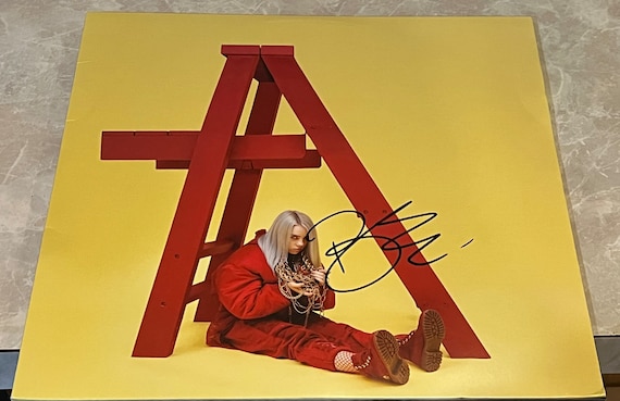 EILISH Signed Autographed Don't Smile at Me Record - Etsy Denmark