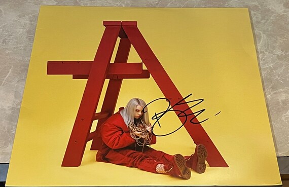 EILISH Signed Autographed Don't Smile at Me Record - Etsy Denmark