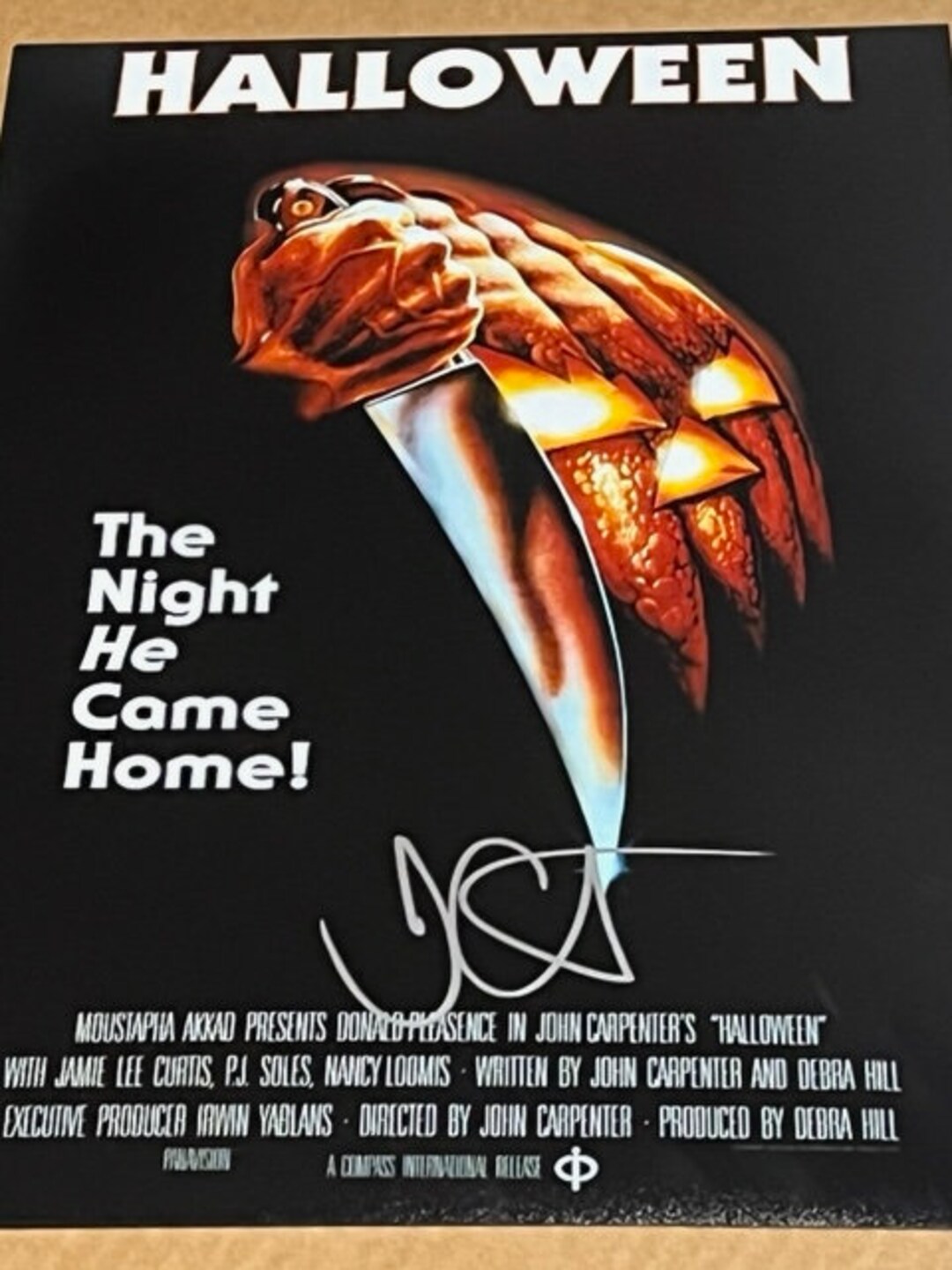JOHN CARPENTER Signed Autographed 11x17 HALLOWEEN Movie Poster - Etsy
