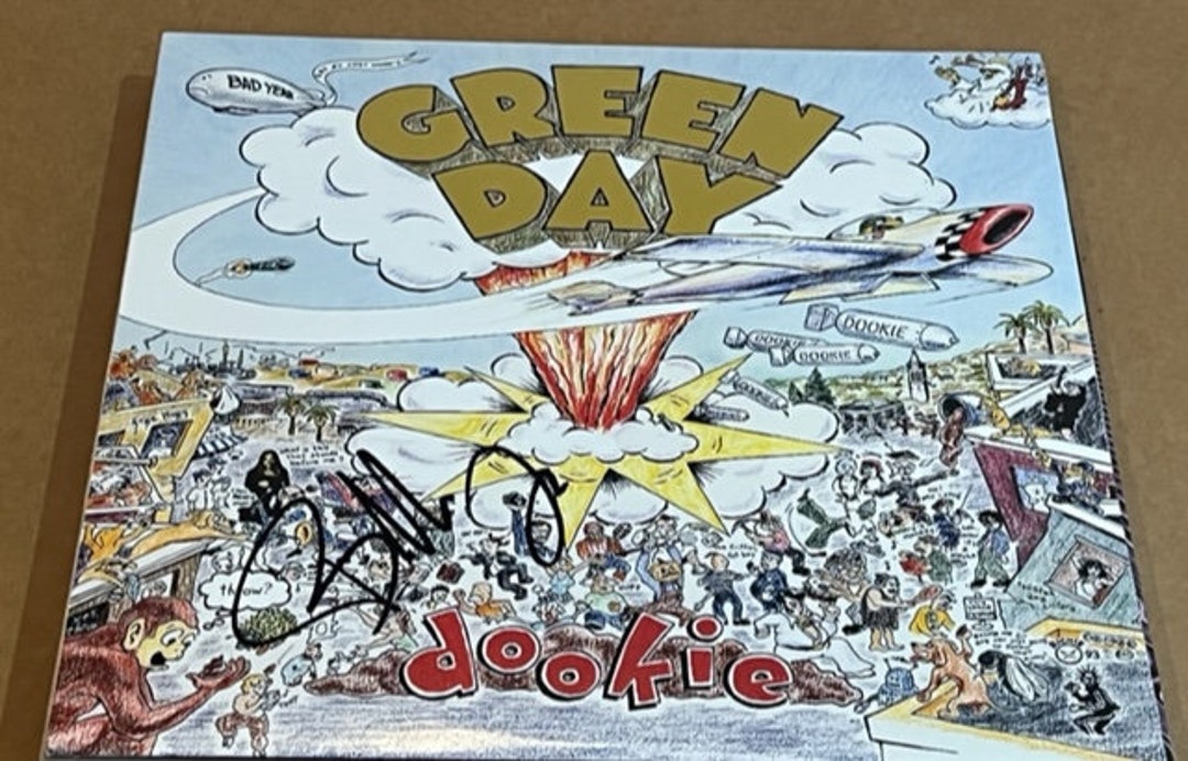 Billie Joe Armstrong Signed Autographed GREEN DAY Dookie Record Album