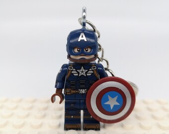 Spiderman Mini Figurine Marvel Avengers Spider-Man Captain America Shield Ukseller
