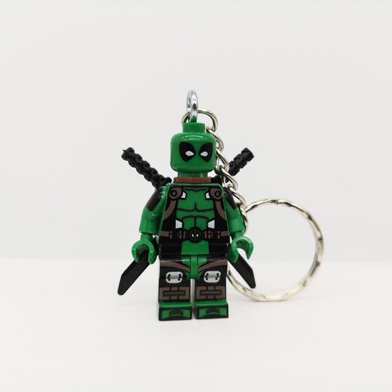 deadpool lego keyring