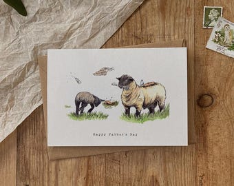 サフォーク羊のキャンバスプリント - Etsy 日本