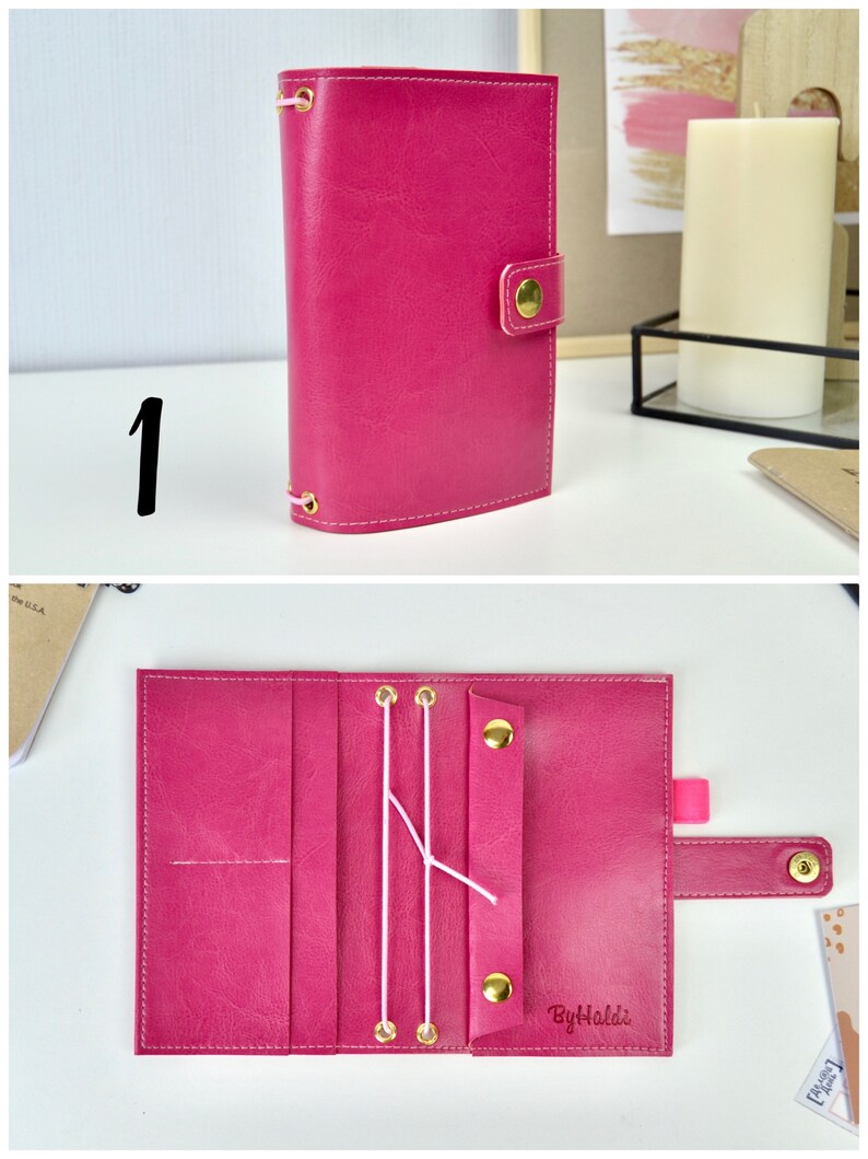 Field Notes Cover With Pockets Pocket Notebook Travelers Etsy