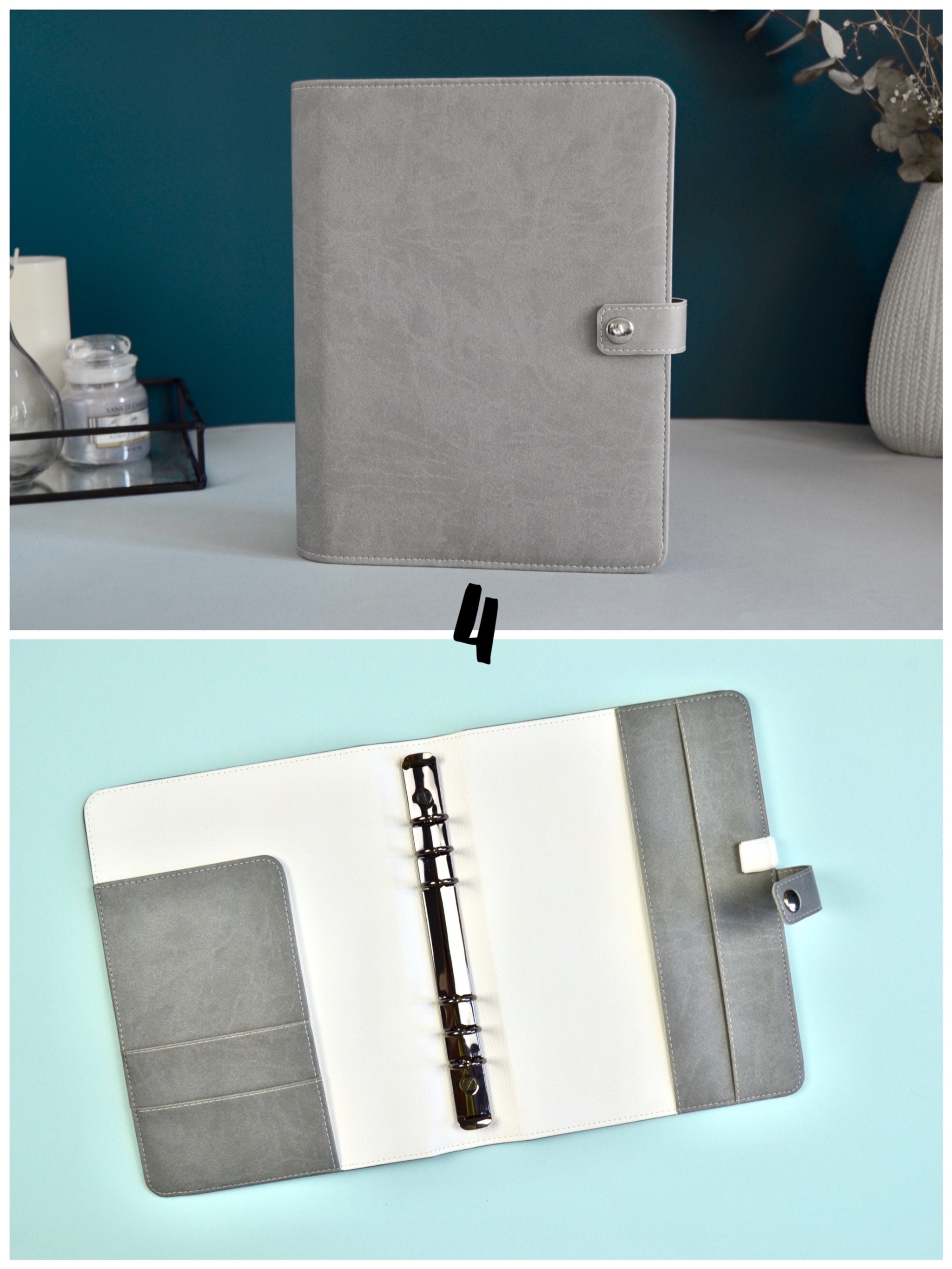 A5 Planner 6 Ring Binder Notebook Journal Refillable Cover. Etsy
