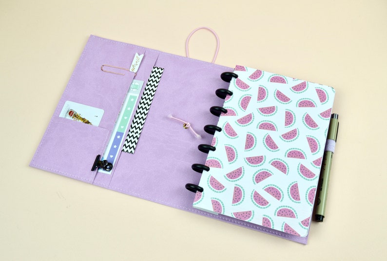 ALL SIZES. Happy planner cover with pockets. Happy planner Etsy