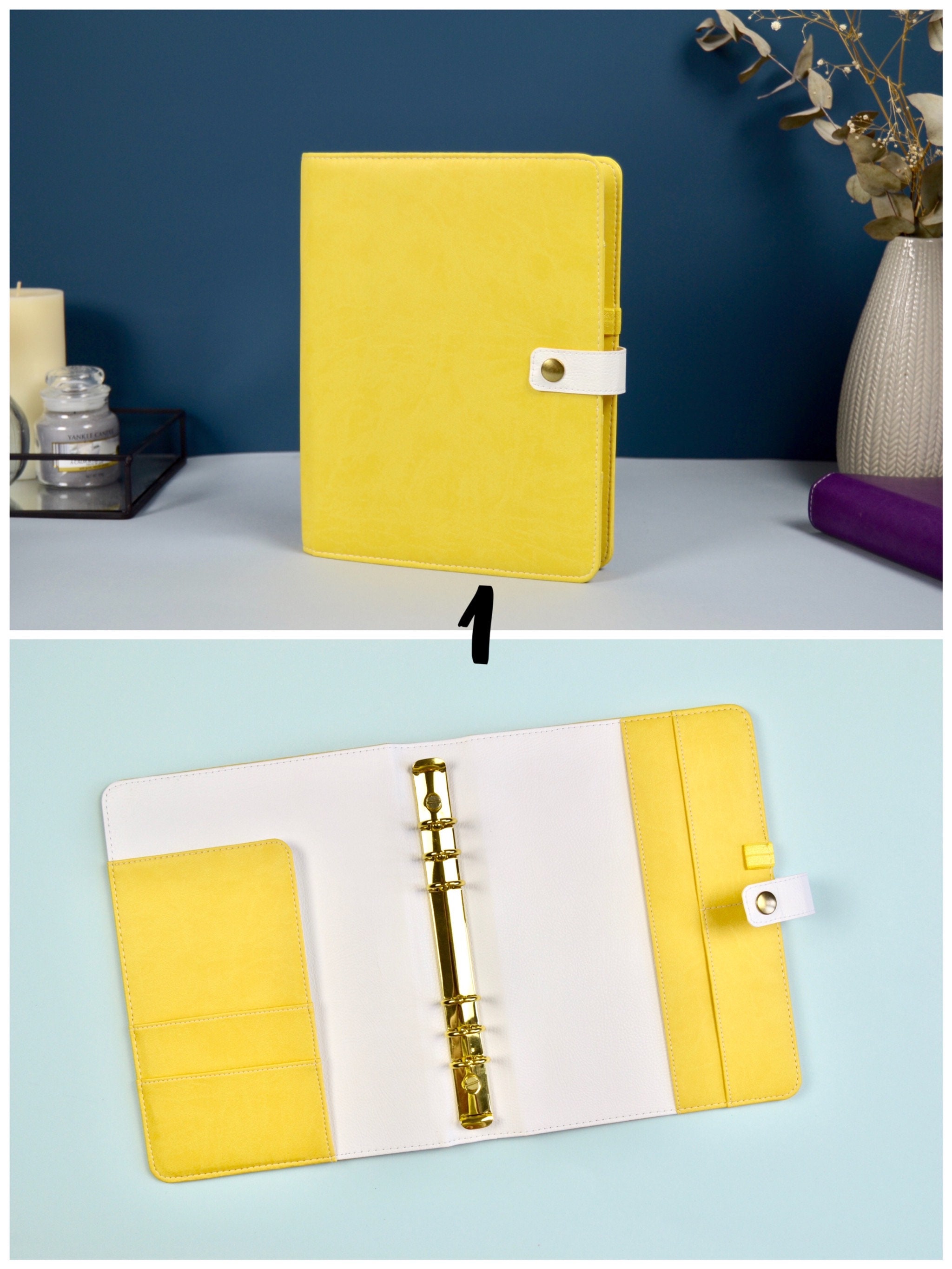 A5 Planner 6 Ring Binder Notebook Journal Refillable Cover. Etsy