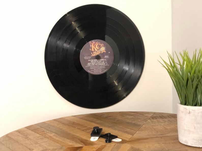 4 Pack 12 Vinyl Wall Mount Record Display Removable Etsy