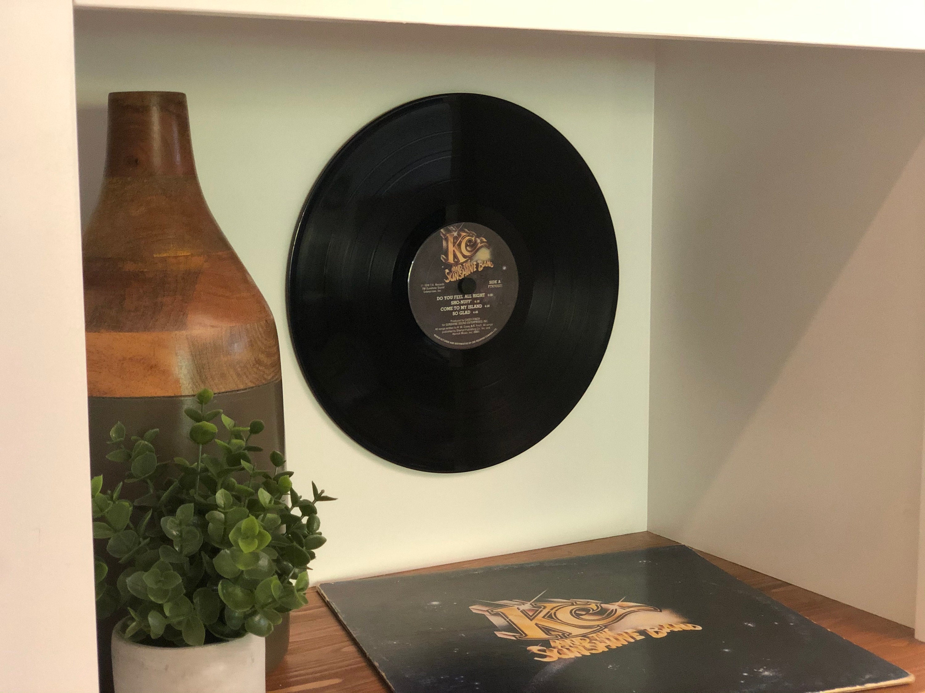 4 Pack 12 Vinyl Wall Mount Record Display Removable Etsy Australia