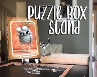 Puzzle Box Stand - Puzzle Lid Holder - Puzzle Box Holder - Puzzle Easel