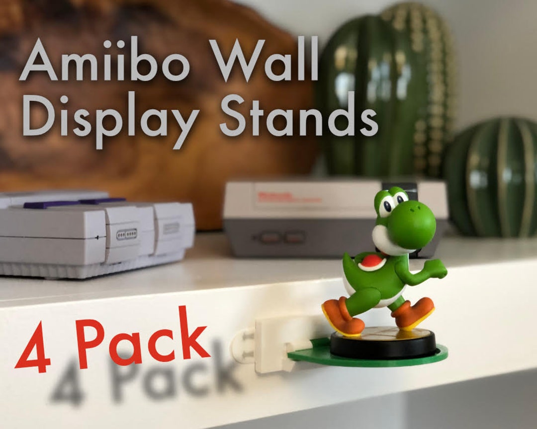 Buy PACK Wall Amiibo Display Stand Removable! Wall Mount Online in  India