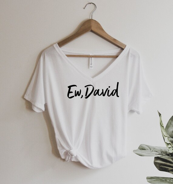 Ew David Shirt V Neck T-shirt Oversized 