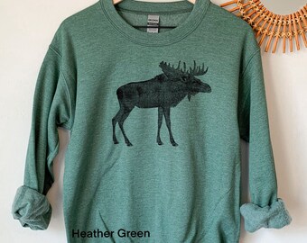 moose sweater womens