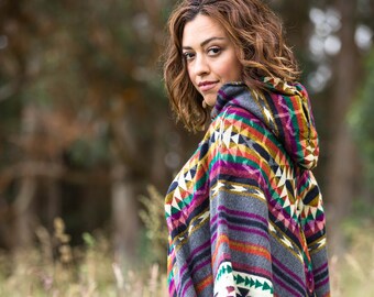 Colombian Alpaca Poncho