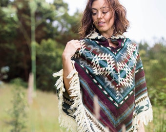 Colombian Alpaca Poncho