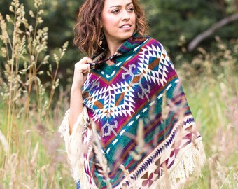 Colombian Alpaca Poncho