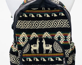 Geometric Tribal Backpacks - Large