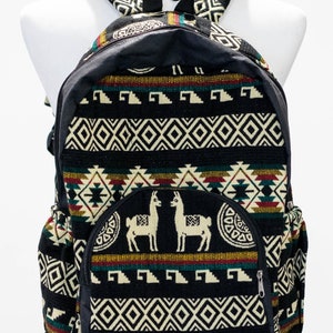 Geometric Tribal Backpacks - Large