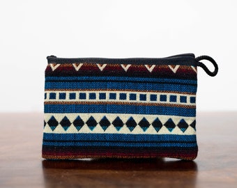 Geometric Tribal Zipper Pouch