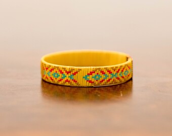 Cana Flecha Tribal Colorful Bracelets - Small 1/2"