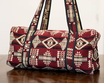 Geometric Tribal Duffel Bags