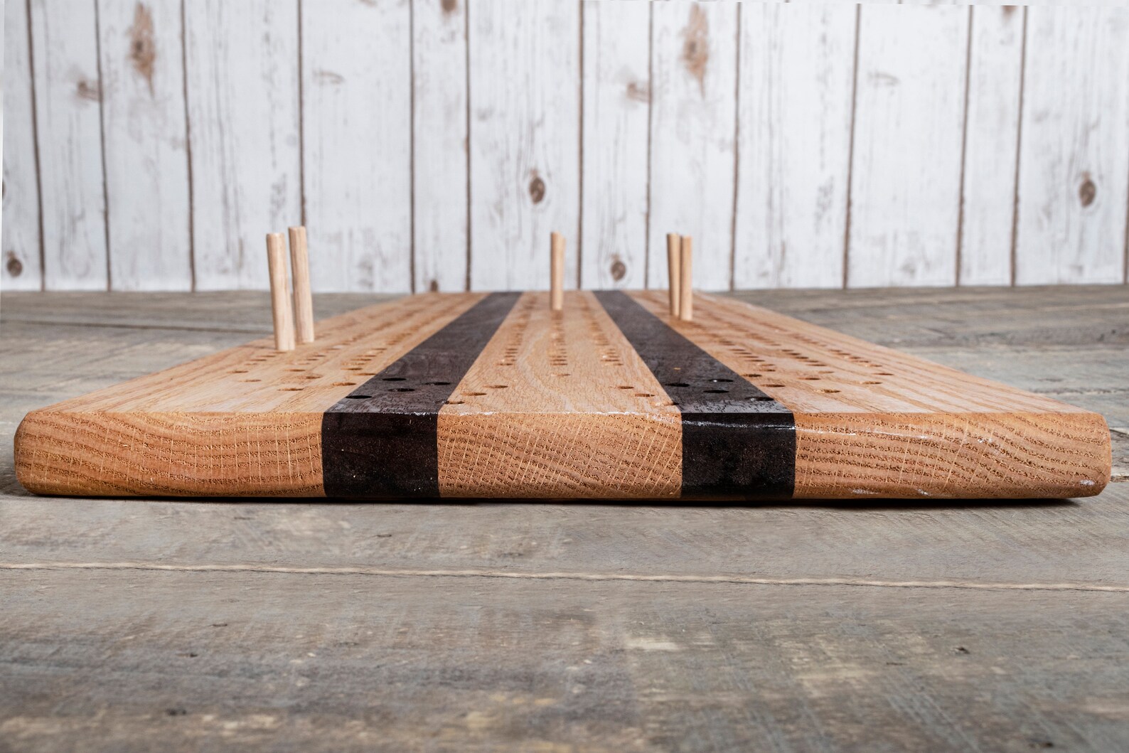 Extra Large Cribbage Board w/ wooden pegs Etsy