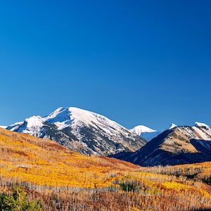 Kebler Pass Canvas Print: Colorado Mountain Landscape Art