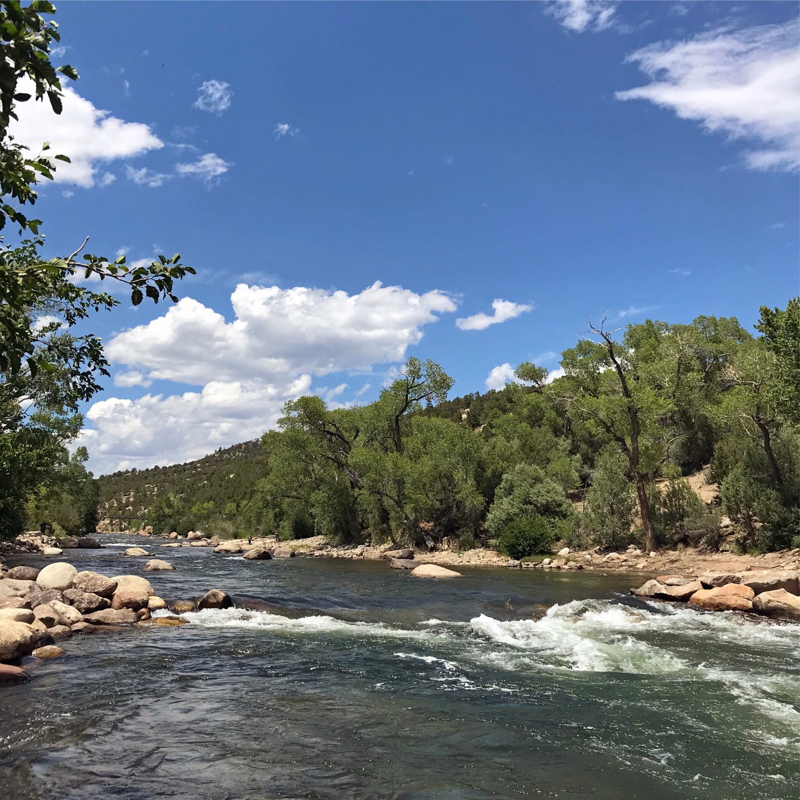 Arkansas River Near Salida Colorado Canvas Print Mountain Etsy