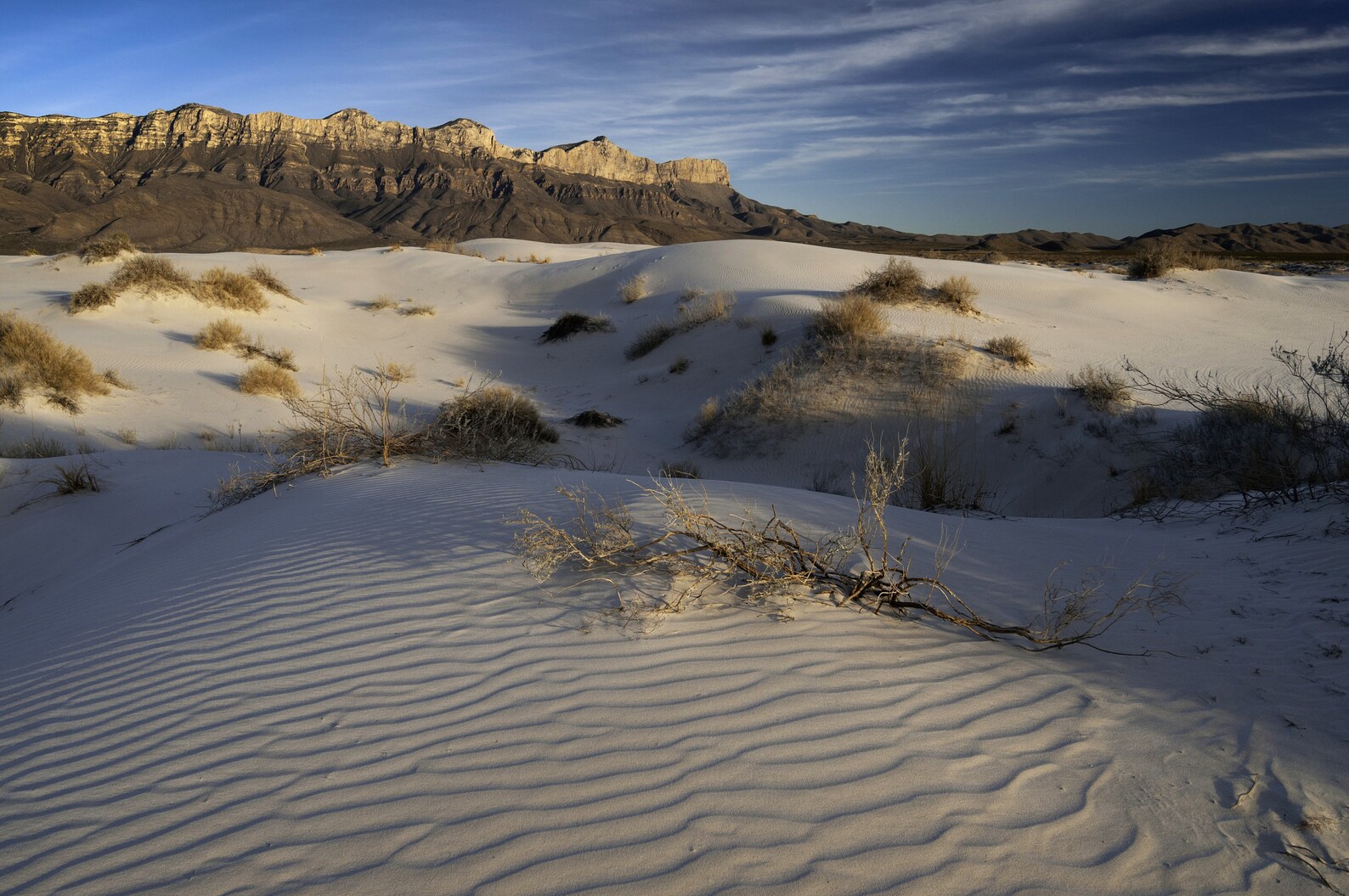Salt Basin Dunes Guadalupe Mountains National Park Canvas - Etsy