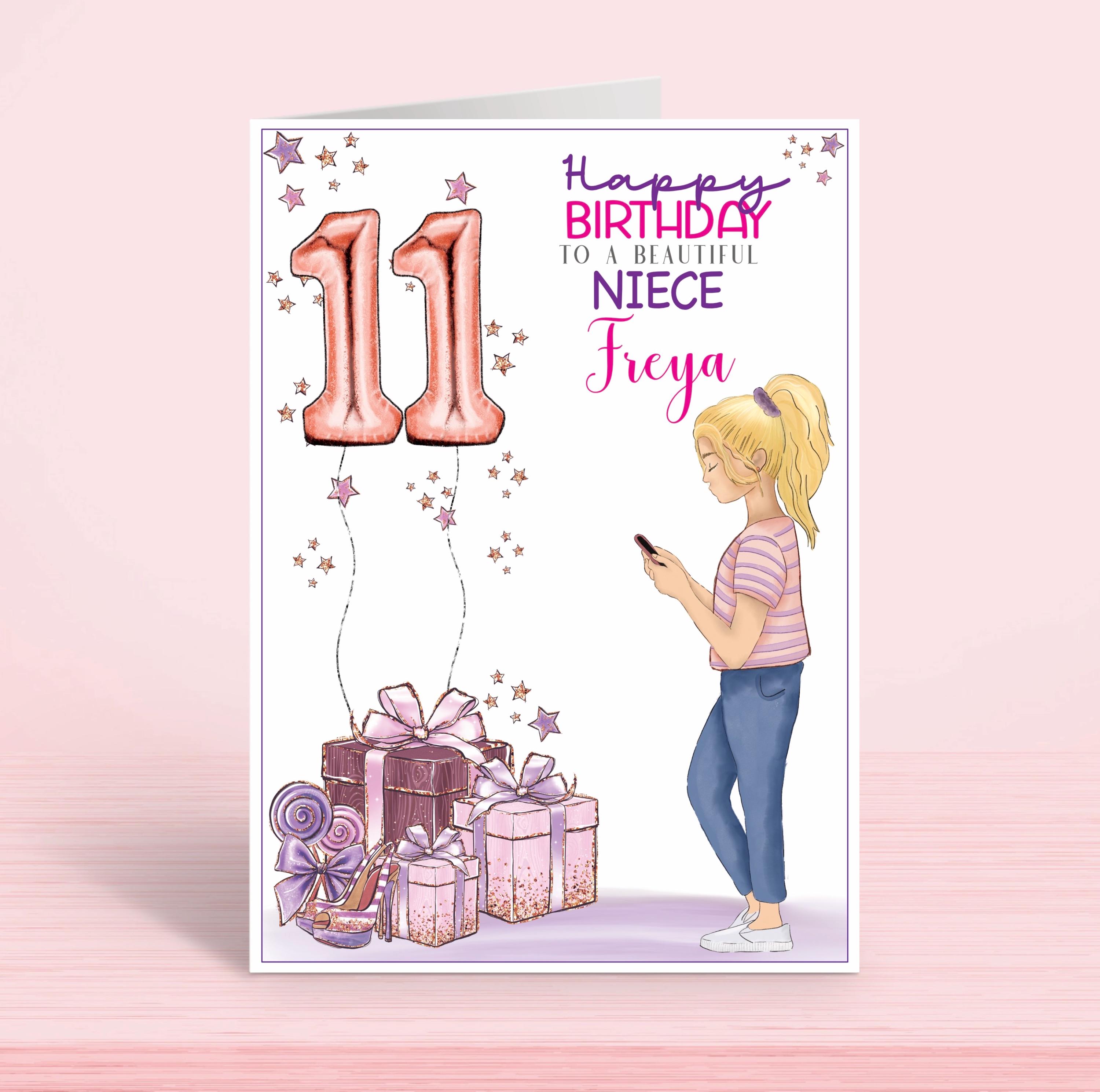 HANDMADE PERSONALISED BIRTHDAY CARD Daughter In Law Granddaughter Sister 354169823137 - Foto 8